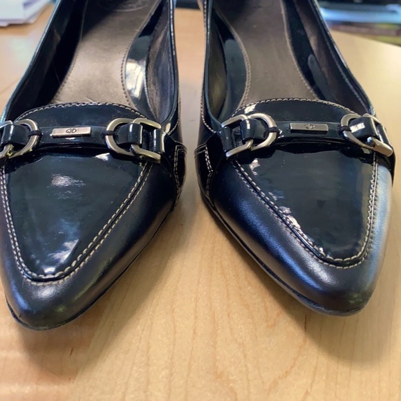 EUC Circa Joan & David Leather Kitten Heel - Picture 3 of 10